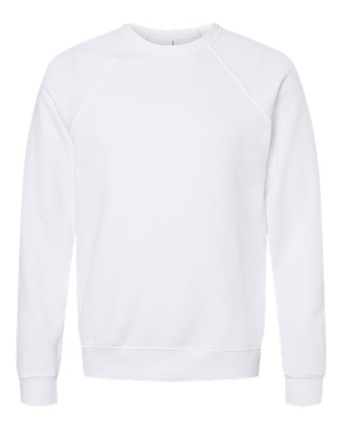 Unisex Sponge Fleece Raglan Crewneck Sweatshirt