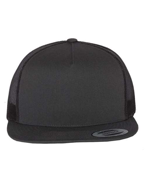 Flat Bill Trucker Cap