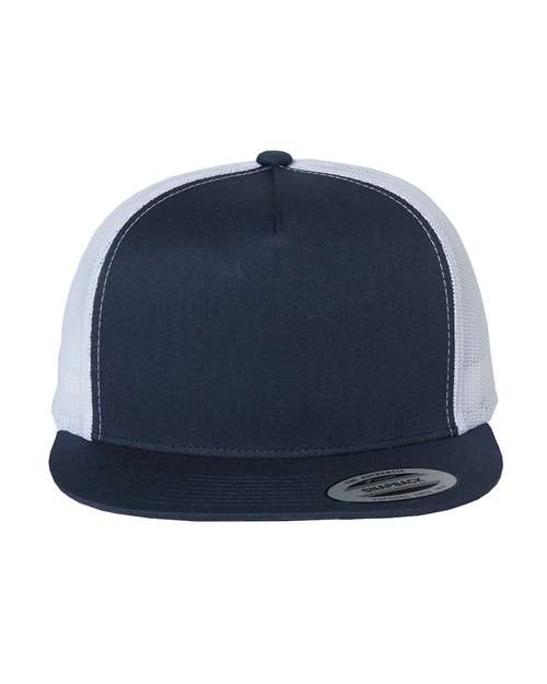 Flat Bill Trucker Cap