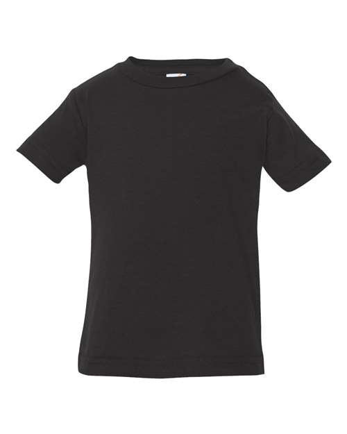 T-shirts pour nourrisson Rabbit Skins Noir 6M