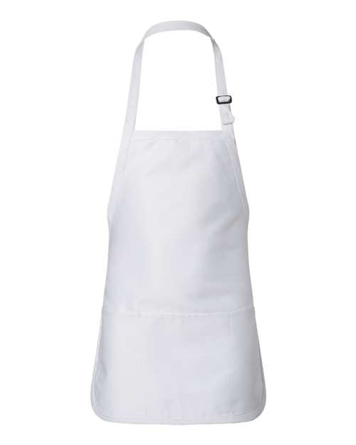 Full-Length Apron with Pouch Pocket