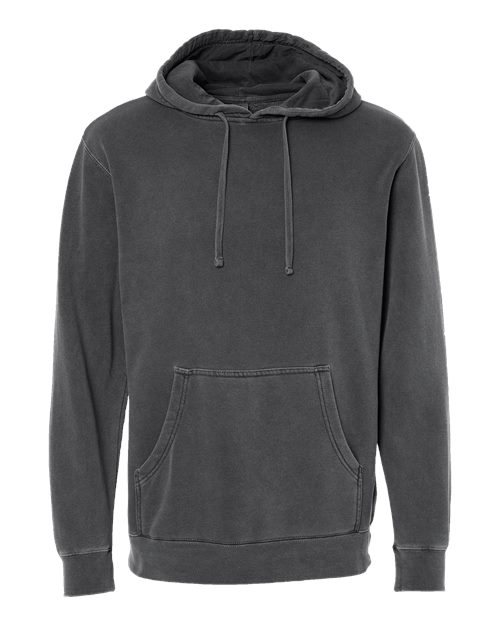 Unisex Midweight Pigment-Dyed Hooded Sweatshirt