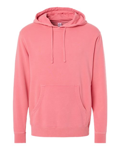 Unisex Midweight Pigment-Dyed Hooded Sweatshirt