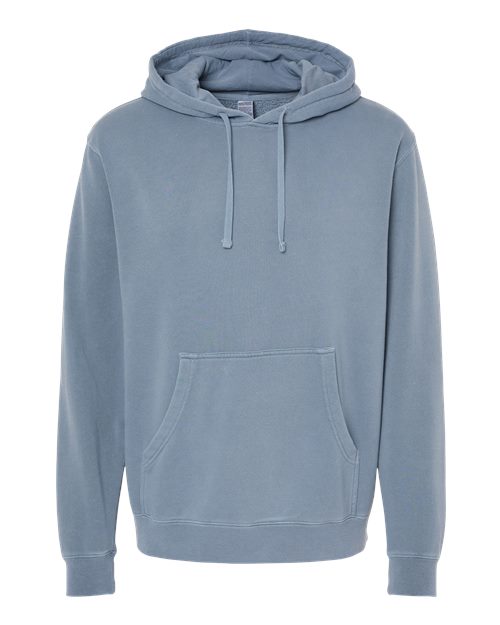 Unisex Midweight Pigment-Dyed Hooded Sweatshirt