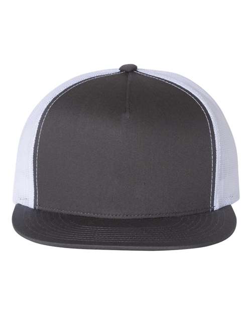 Flat Bill Trucker Cap