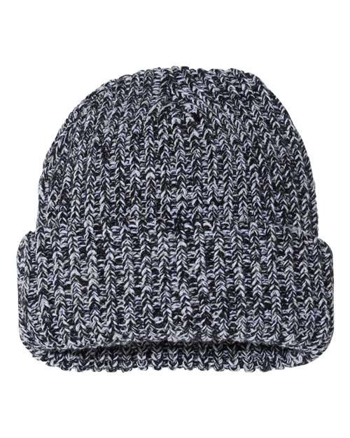 12" Chunky Knit Cuffed Beanie