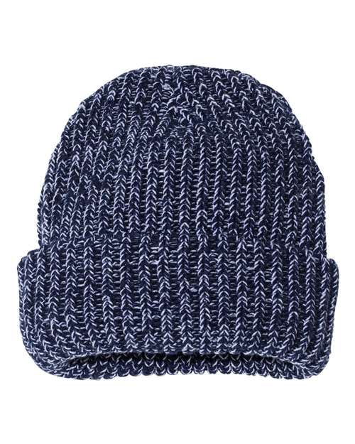 12" Chunky Knit Cuffed Beanie