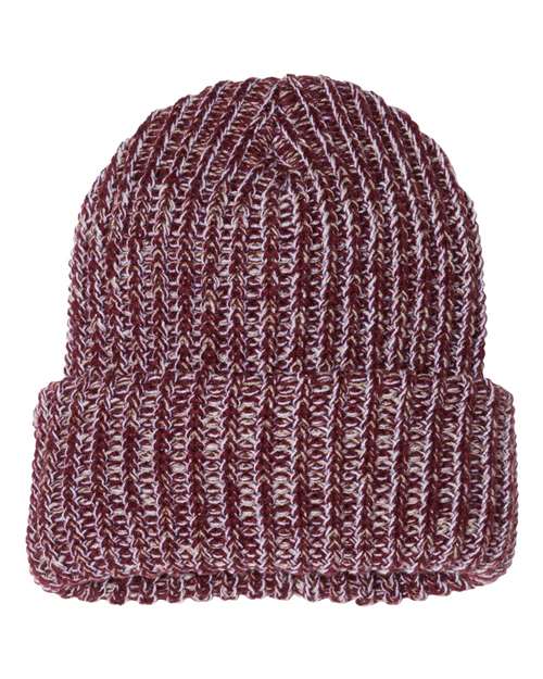 12" Chunky Knit Cuffed Beanie