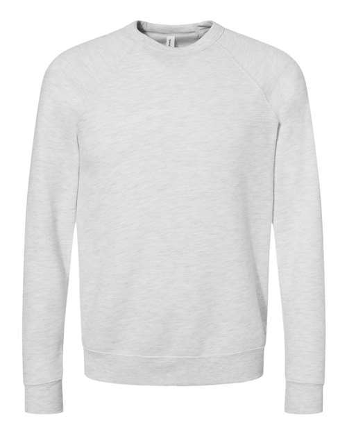 Unisex Sponge Fleece Raglan Crewneck Sweatshirt