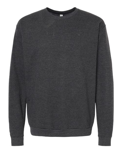 Crewneck à col rond supérieur unisexe Jet Noir cendré 3XL