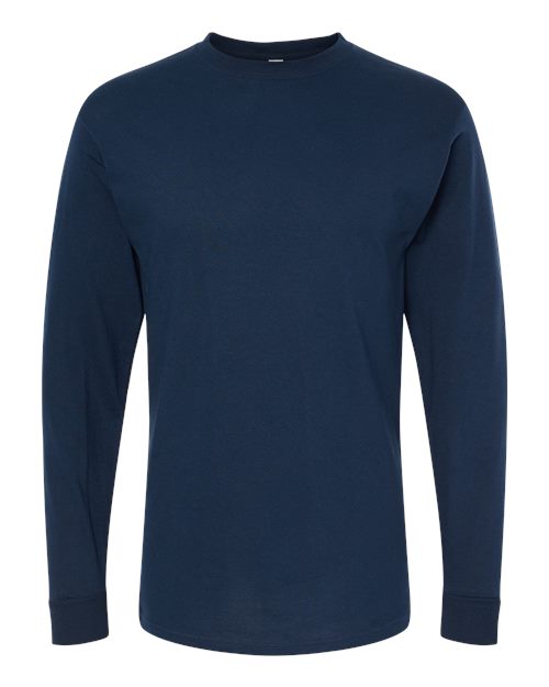 T-shirt à manche longues SoftTouch pour homme Bleu marin  3XL