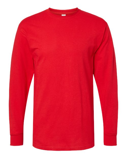 T-shirt à manche longues SoftTouch pour homme Rouge  3XL