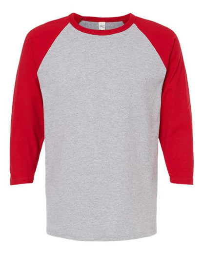 Raglan Three-Quarter Sleeve Baseball T-Shirt