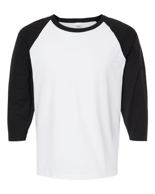 Raglan Three-Quarter Sleeve Baseball T-Shirt