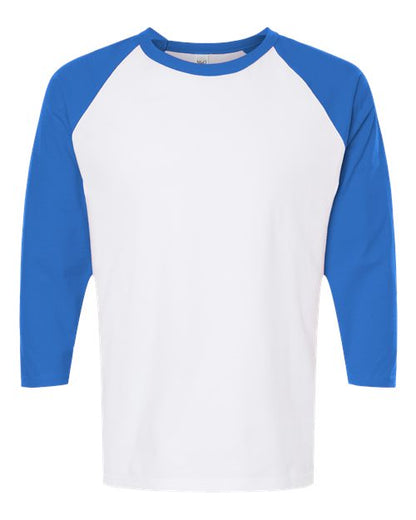 Raglan Three-Quarter Sleeve Baseball T-Shirt