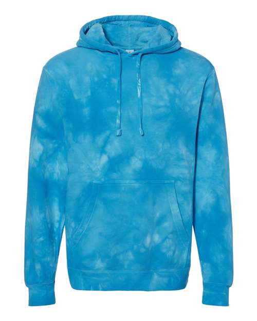 Unisex Midweight Tie-Dyed Hooded Sweatshirt