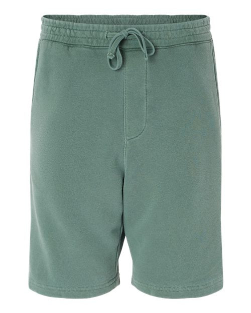 Pigment-Dyed Fleece Shorts