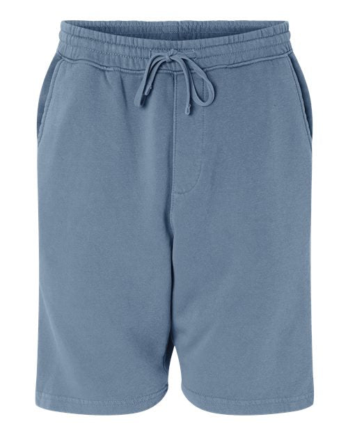 Pigment-Dyed Fleece Shorts